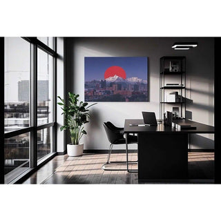 Tirage d'art asiatique - Horizon Citadin | Reproduction Tableau Décoration murale affiche copie