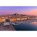 Impresión fotográfica - Crepúsculo sobre el Viejo Puerto de Marsella