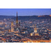 Photo print - Rouen at dusk