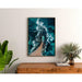 Photo print of the sea - Maritime oasis