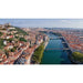 Impresión fotográfica panorámica - Lyon vista del cielo