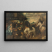 Adoration of the Magi - Titian — framed artwork on a wall
