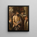 The Christ shown to the people Ecce Homo - Titian — framed artwork on a wall