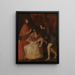 Le pape Paul III et ses petits-fils - Titien — framed artwork on a wall