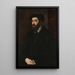 Portrait of Charles V - Titian — framed artwork on a wall