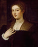 Portrait of a Lady - Titian — artwork view