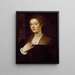 Portrait of a Lady - Titian — framed artwork on a wall