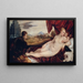 Venus with the Organist - Titian — framed artwork on a wall