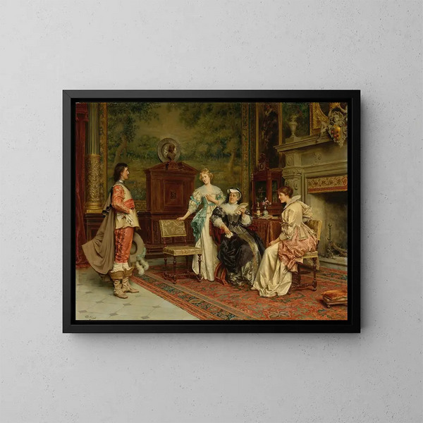 L'Introduction - Tito Conti — cuadro enmarcado en la pared