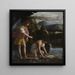 Tobias y el Ángel - Carlo Saraceni — cuadro enmarcado en la pared