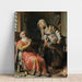 Reproducción del cuadro Tobit y Anna con el niño - Rembrandt van Rijn