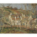 Reproducción del cuadro Techo rojos, esquina del pueblo, invierno - Camille Pissarro