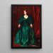 Vanité - Tom Edwin Mostyn — cuadro enmarcado en la pared