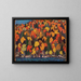 de hojas de otoño - Tom Thomson — cuadro enmarcado en la pared