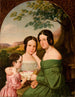 retrato de tres hermanas de la familia Hausner - Tomasz Tyrowicz — vista de la obra