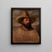 Autorretrato - Tomasz Tyrowicz — cuadro enmarcado en la pared