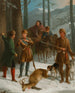The Contested Shot - Tompkins Harrison Matteson — artwork view