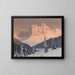The Rose Garden of Saint Cyprien - Toni Haller — framed artwork on a wall