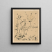 L'expérience Painting - Tor Hoff — framed artwork on a wall