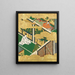 The Oak - Tosa Mitsuyoshi — framed artwork on a wall