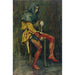 Reproduction of the painting Touchstone Painting, The Jester - John William Waterhouse