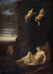 Satyre espionnant la nymphe Antiope endormie - Toussaint Gelton — artwork view