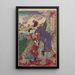 L'Album de Nishikie Pl09 - Toyohara Chikanobu — framed artwork on a wall