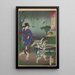 L'Album de Nishikie Pl10 - Toyohara Chikanobu — framed artwork on a wall