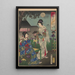 L'Album de Nishikie Pl20 - Toyohara Chikanobu — framed artwork on a wall