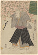 Actor Ichikawa Danjuro VII en sacerdote Seitaka - Toyokuni Utagawa — vista de la obra