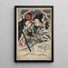 Yuki Mitate Shka Kasugaya Tokijir - Toyokuni Utagawa — cuadro enmarcado en la pared