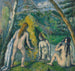 Tres bañistas - Paul Cézanne — vista de la obra