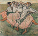Three Russian Dancers - Edgar Degas — artwork view