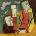 Tres personajes - Louis Marcoussis — vista de la obra