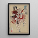 Hangakujo - Tsukioka Yoshitoshi — cuadro enmarcado en la pared