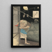 La luna de Hitotsuya - Tsukioka Yoshitoshi — cuadro enmarcado en la pared