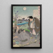 Matsuo Bashō - Tsukioka Yoshitoshi — cuadro enmarcado en la pared