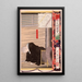 the Sixty-sixth Emperor Sutoku - Tsukioka Yoshitoshi — framed artwork on a wall