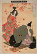 Taira no Koremochi soumet le démon maléfique à la montagne Togakushi - Tsukioka Yoshitoshi — artwork view
