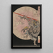Chanson de Tamausagi - Tsukioka Yoshitoshi — framed artwork on a wall