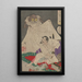 Tsuchigumo - Tsukioka Yoshitoshi — cuadro enmarcado en la pared