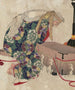 Watanabe no Tsuna en Ibaraki - Tsukioka Yoshitoshi — vista de la obra