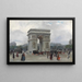 L'Arc de Triomphe, Paris - Ulpiano Checa — framed artwork on a wall