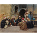 Reproduction of the painting A Council of Sages - Ludwig Deutsch