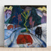 Reproducción del cuadro Un bisonte rojo en invierno - Franz Marc