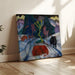 Reproducción del cuadro Un bisonte rojo en invierno - Franz Marc