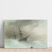 Reproducción del cuadro Un barco en un mar agitado - Ivan Konstantinovich Aivazovsky