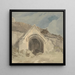Un porche d'église - John Thirtle — cuadro enmarcado en la pared