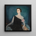 Un retrato de May Fleishhacker - Federico Beltrán Massés — cuadro enmarcado en la pared