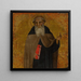 Un santo masculino, quizás San Antonio Abad - Cenni di Francesco di Ser Cenni — cuadro enmarcado en la pared